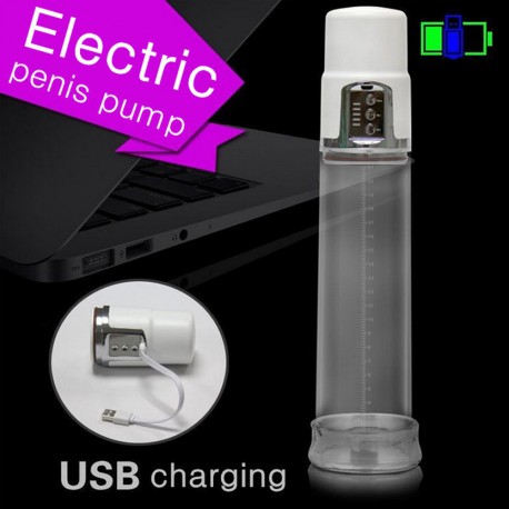USB Chargable Electric Penis Enlarger- Ejaculation Pump-product of delhisextoystore