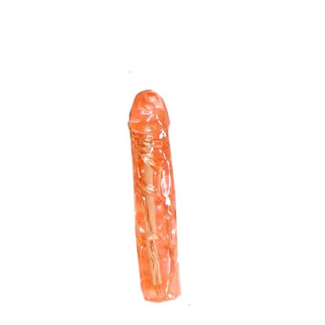 jelly solid pink dildo-product of delhisextoystore