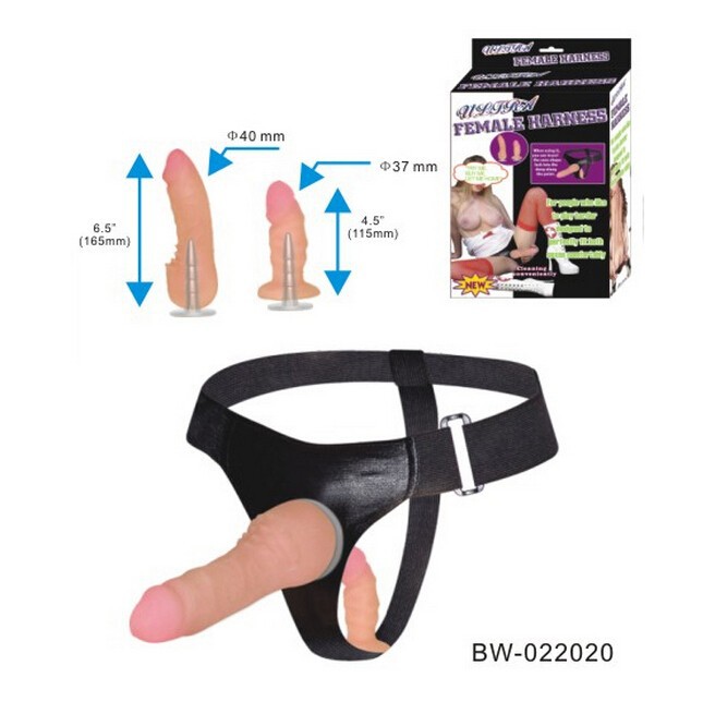 detail Utimi Double Adjustable Strap On dildo-products of delhisextoystore