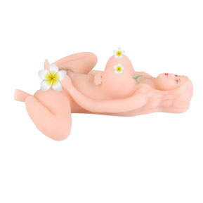 Sunning Sexy Girl with flower-product of delhisextoystore