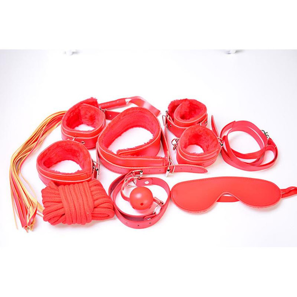 Red Princess Bondage Kit 7Pcs-product Image