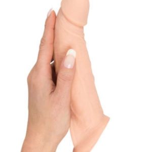 Nature Skin Penis Sleeve with X-Tensions Extender-product Image