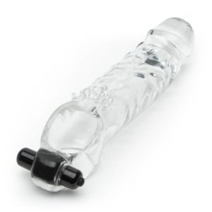 font position on sleep Vibrating penis Sleeve extension shealth Transparent-product of delhisextoystore