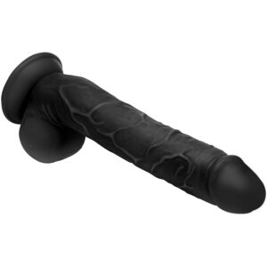 Showing 10 Inches Realistic Black suction dildo product of delhisextoystore