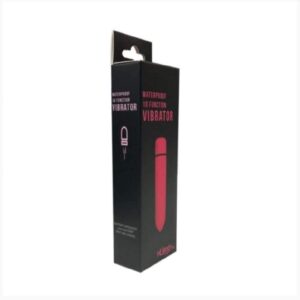 Showing with box 4 inches Magic Bullet Vibrator 10 Function Beginner  product of delhisextoystore