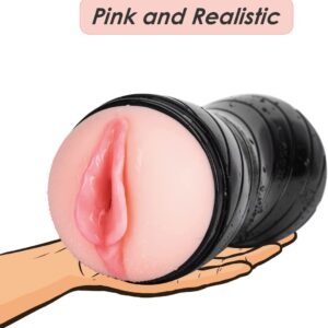 Pocket Pussy Male Masturbators Cup with Realistic Vagina products of delhisextoystore