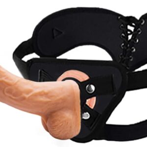 8 Inches Harness Suction Cup Strap-on Dildo product of delhisextoystore